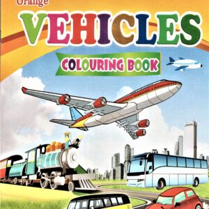 Vehicles Coloring Book for Kids