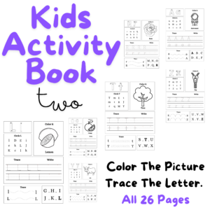 Kids’ Activity Book Two Fun and Educational Games for Ages 5-10