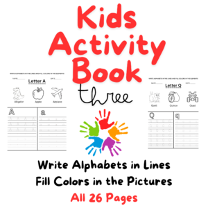 Fun-Filled Kids’ Activity Book Three for Ages 5-10