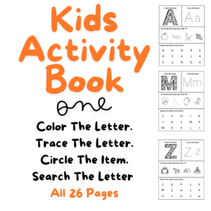 Kids’ Activity Book: Fun and Educational Games for Ages 5-10