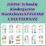 110 Pre-School & Kindergarten Worksheets