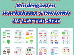 110 Pre-School & Kindergarten Worksheets