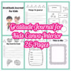 26 Gratitude Journal for Kids