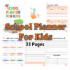 33 School Planner for Kids