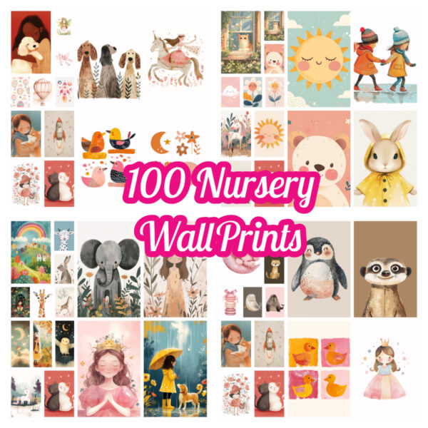 Nursery Wall Prints Cover Page